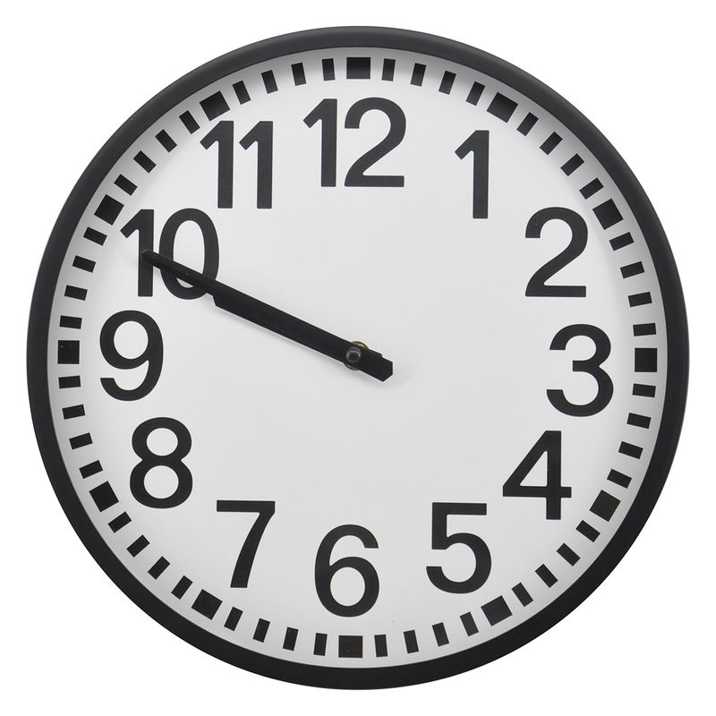 RONDA - Reloj De Pared Borde Negro Ronda