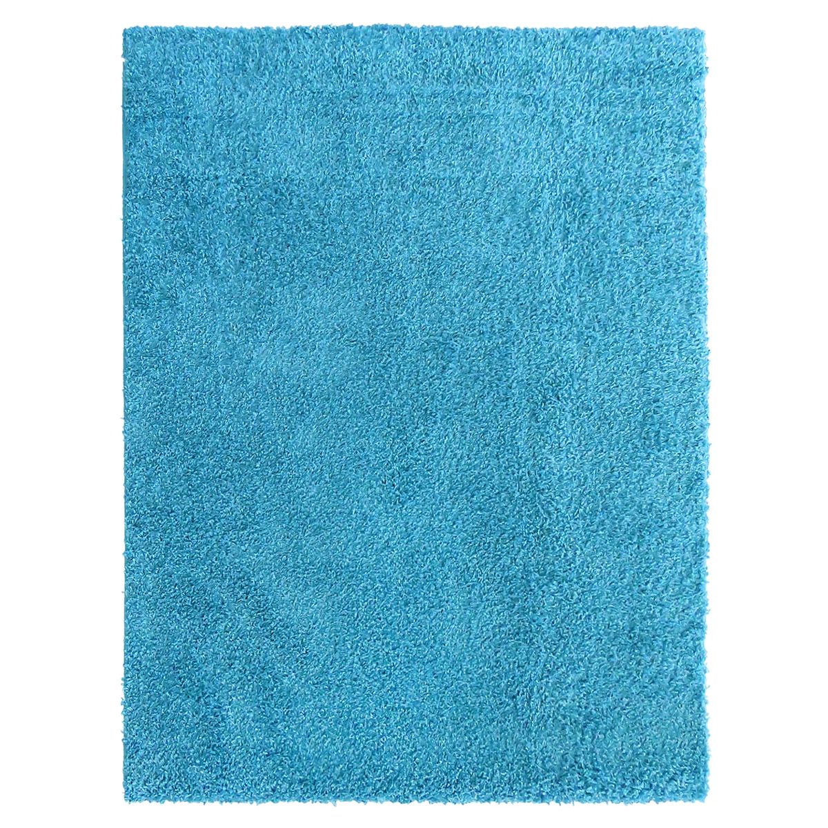 IDETEX - Alfombra Shaggy Lisa 150x200 Cm Turquesa Idetex