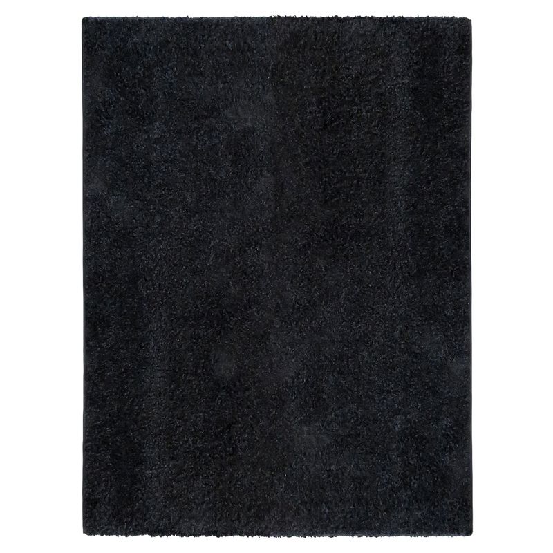 IDETEX - Alfombra Shaggy Lisa 150X200 Cmnegro Idetex