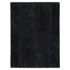 IDETEX - Alfombra Shaggy Lisa 150X200 Cmnegro