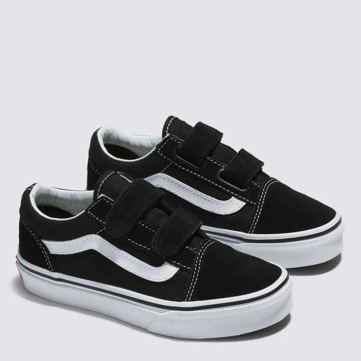 VANS - Old Skool V Zapatilla Urbana Niño Negro (27 a 35) Vans