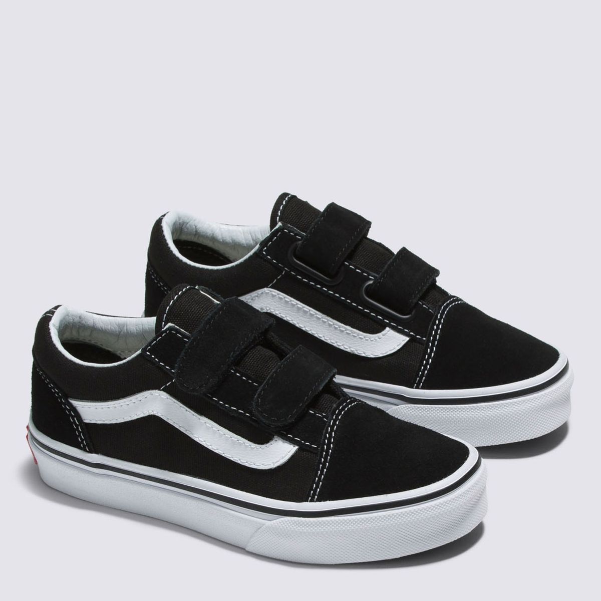 VANS - Old Skool V Zapatilla Urbana Niño Negro (27 a 35) Vans