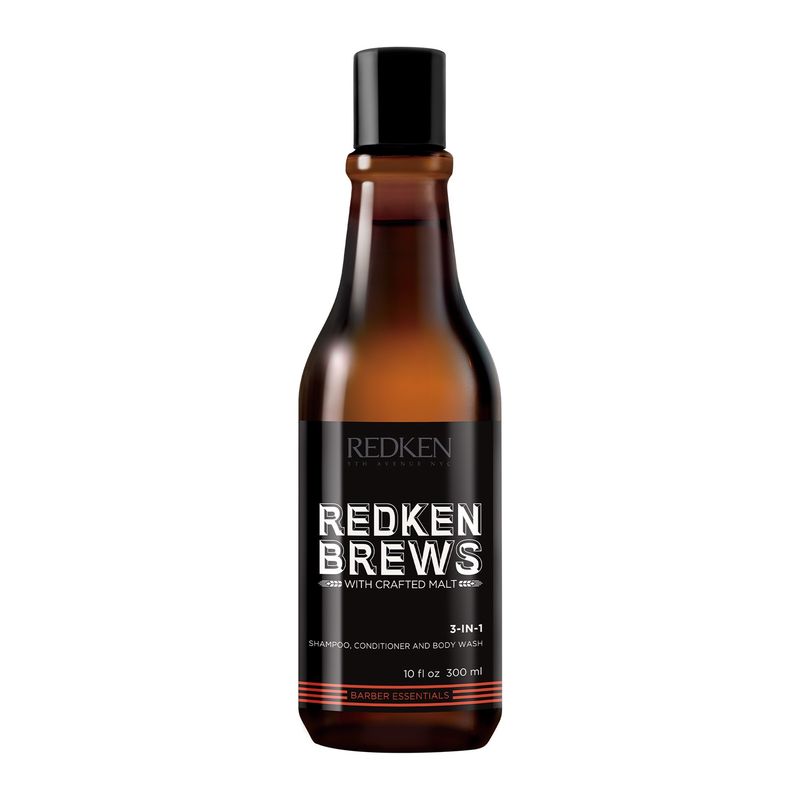 REDKEN - Shampoo 3 en 1 Brews 300ml Redken