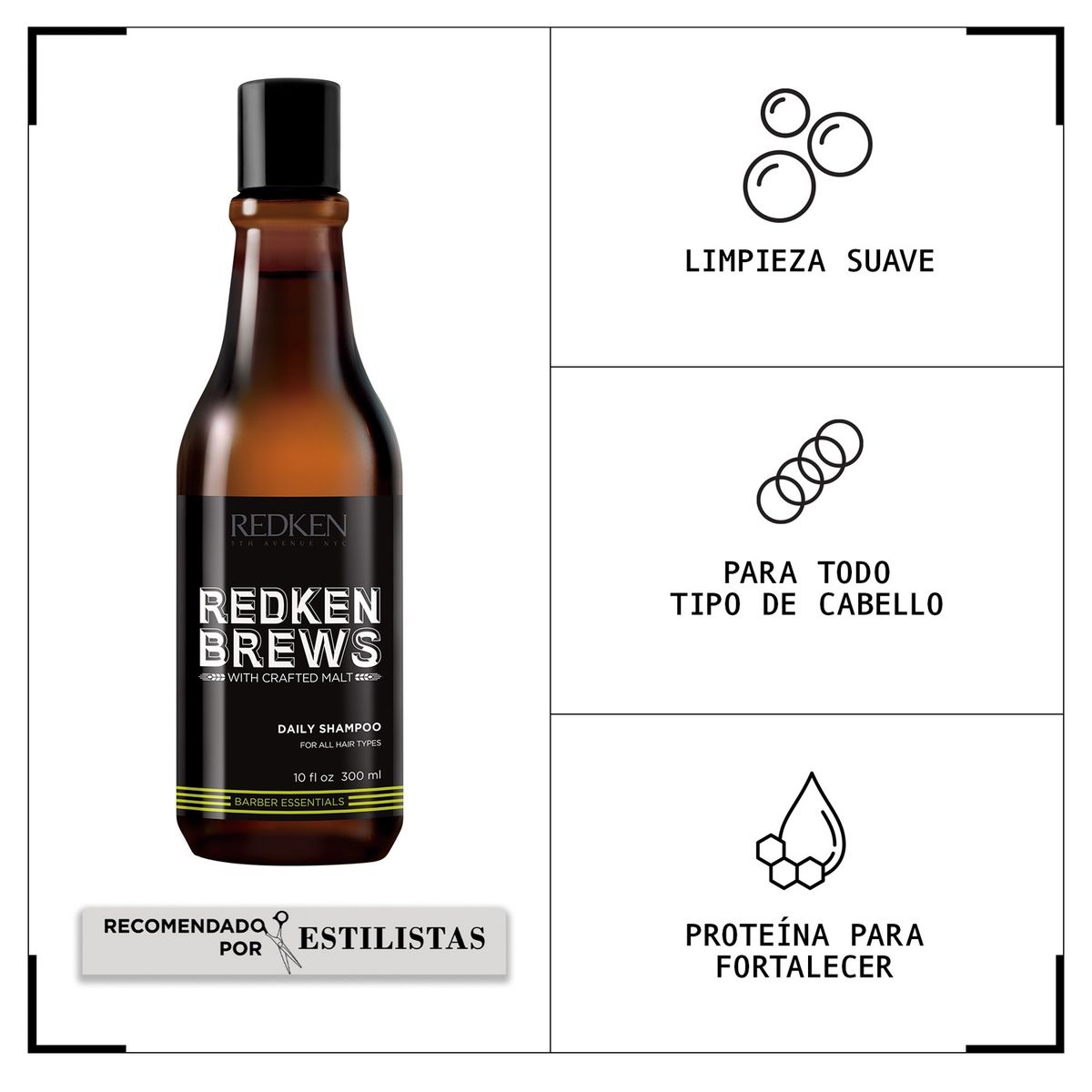 REDKEN - Shampoo Daily Brews 300ml Redken