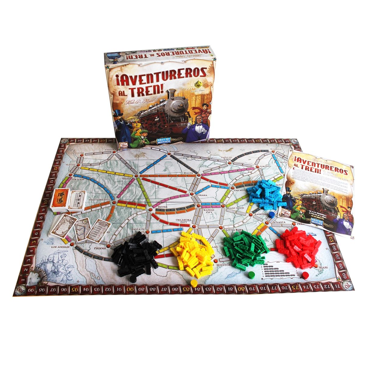 DAYS OF WONDER - Juego de Mesa Aventureros Al Tren America