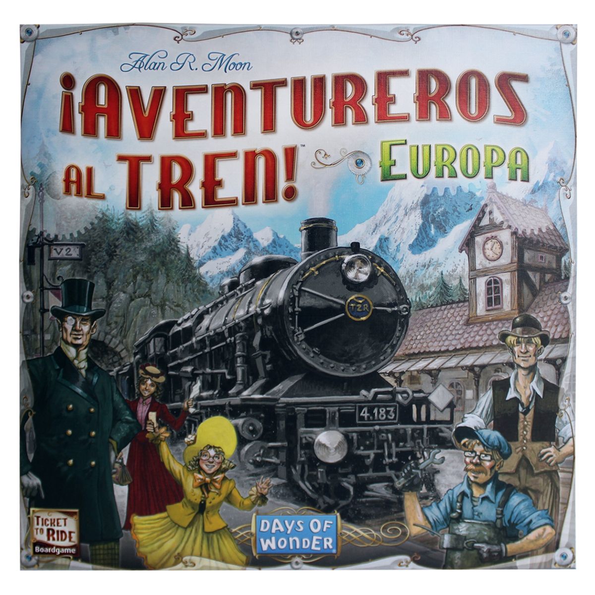 DAYS OF WONDER - Juego de Mesa Aventureros Al Tren Europa
