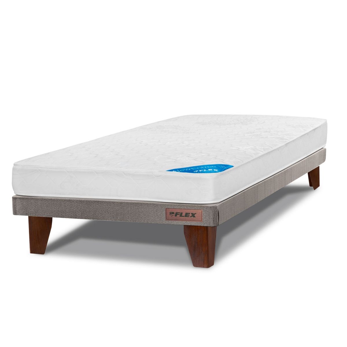 FLEX - Cama Europea 1 Plaza New Entree Flex 90 x 190 Cm