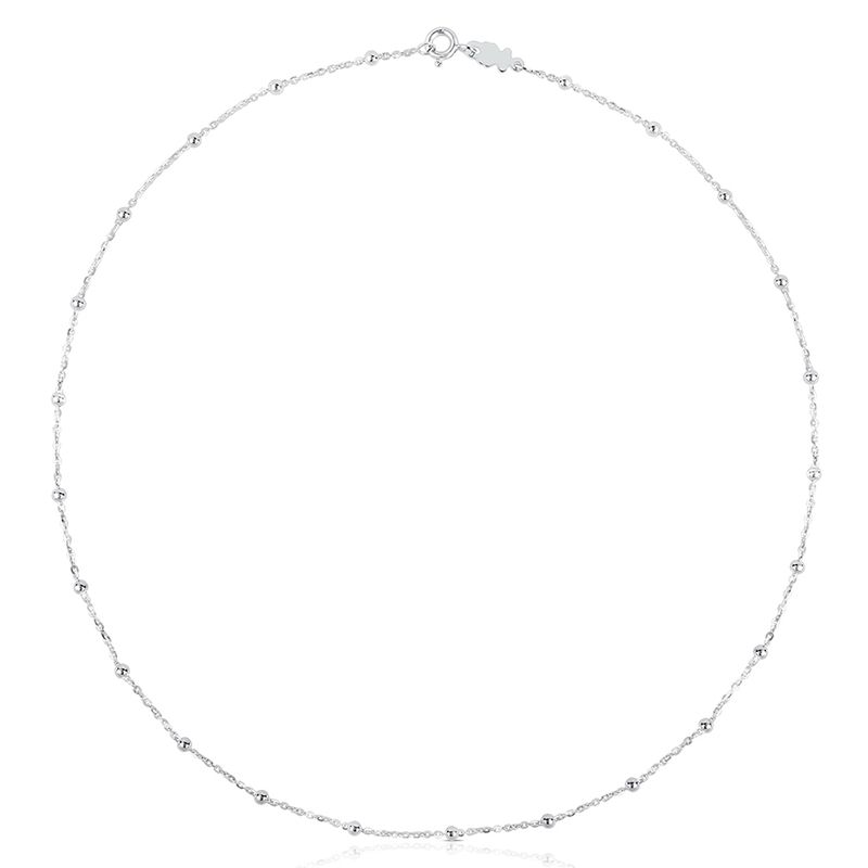 TOUS - Collar Chain De Plata Mujer Tous