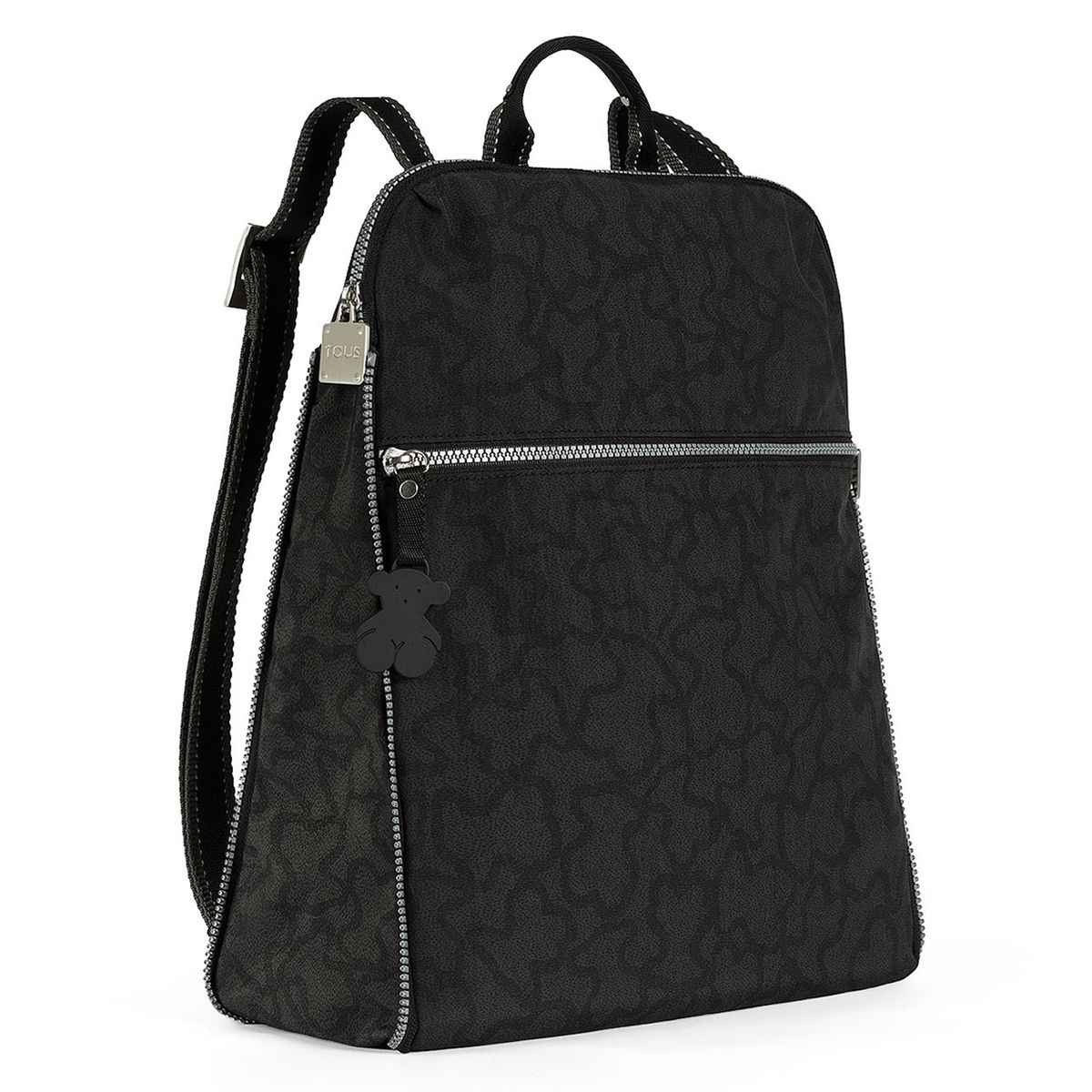TOUS - Mochila Kaos New Colores De Nylon En Color Antracita-Negro