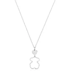 TOUS - Colgante + Gargantilla De Plata Mujer