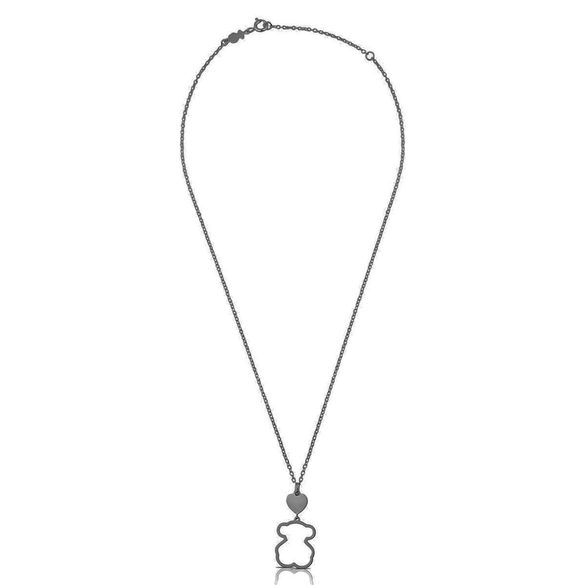 TOUS - Collar De Plata Motivo Oso New Silueta