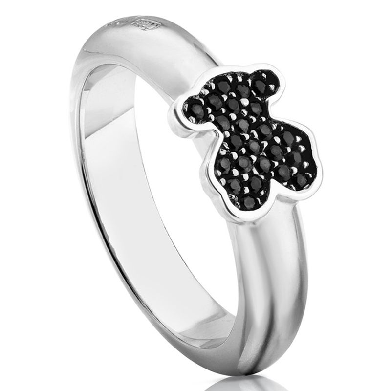 TOUS - Anillo Disney Silueta De Mickey Mujer De Plata Tous