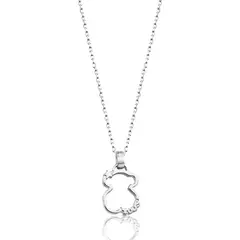 TOUS - Collar Silueta De Plata Mujer