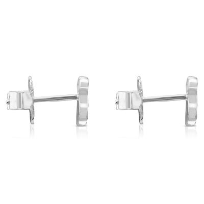 Imagen 2 del producto Aros De Plata Con Espinela Mujer