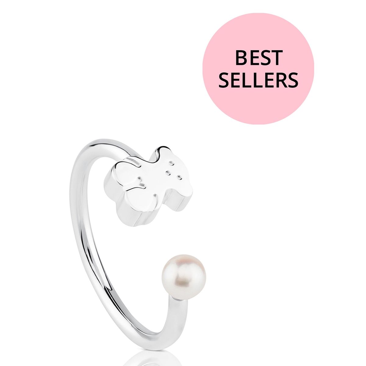 TOUS - Anillo Straight De Plata Mujer Tous