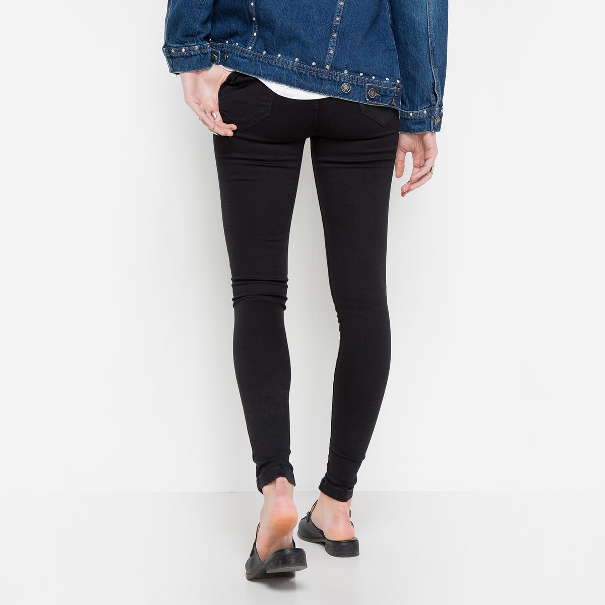 AMERICANINO - Jeans Skinny Tiro Alto Mujer Americanino
