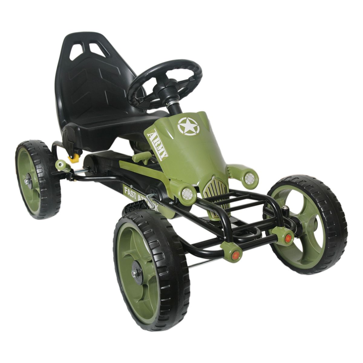 KIDSCOOL - Go Kart A Pedales Army Kidscool