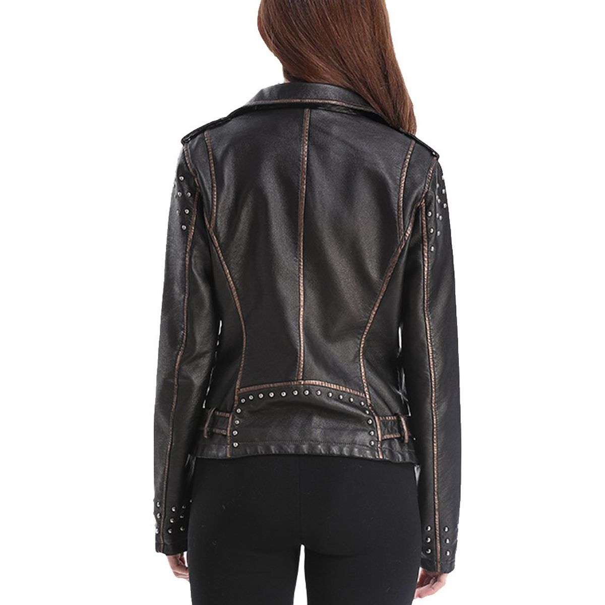 NICOPOLY - Chaqueta Biker Tachas