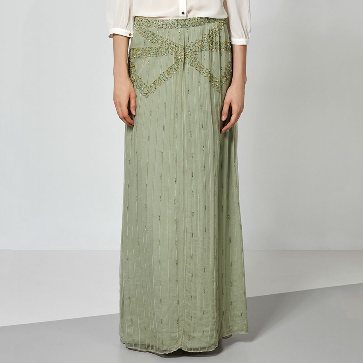 INTROPIA ATELIER - Falda Larga Mujer