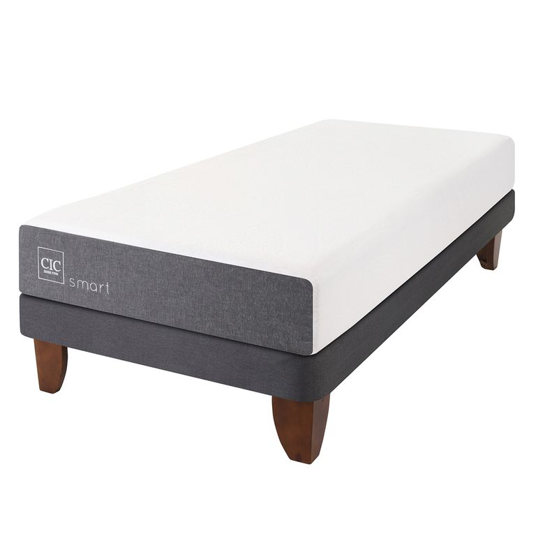 CIC Cama Europea Smart 1.5 Plazas X 2.00Mt