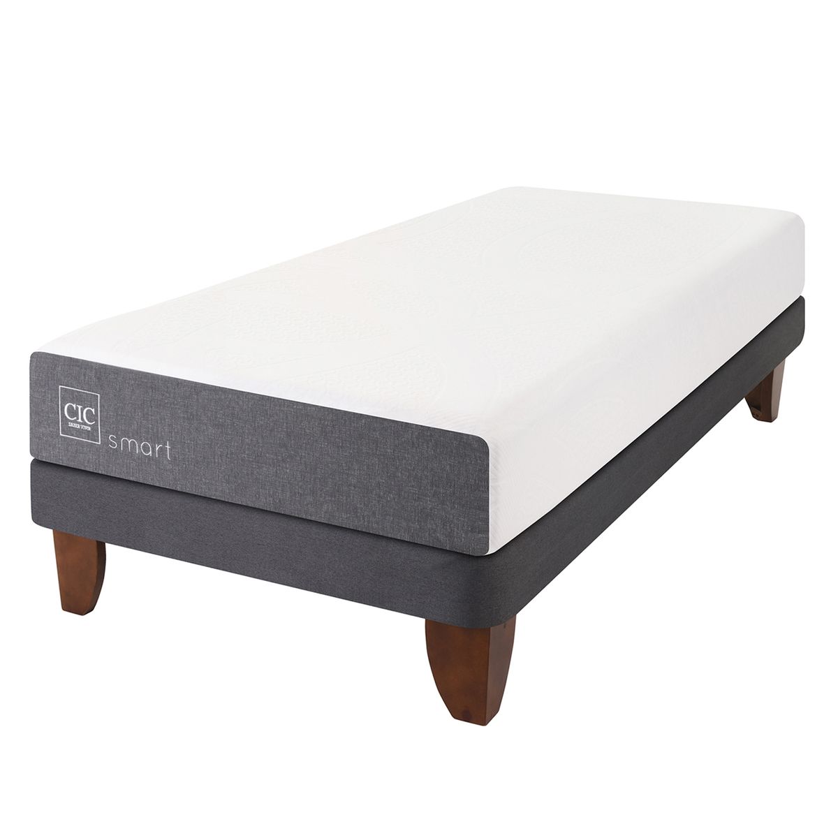 CIC - Cama Europea Smart 1.5 Plazas X 2.00Mt Cic