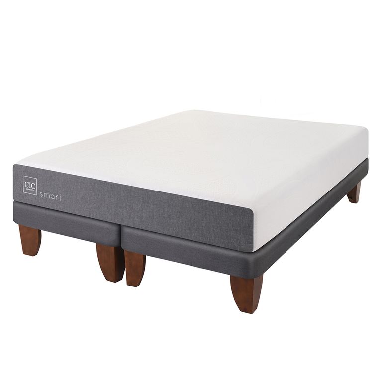CIC Cama Europea Smart King X 2.00Mt Base Dividida