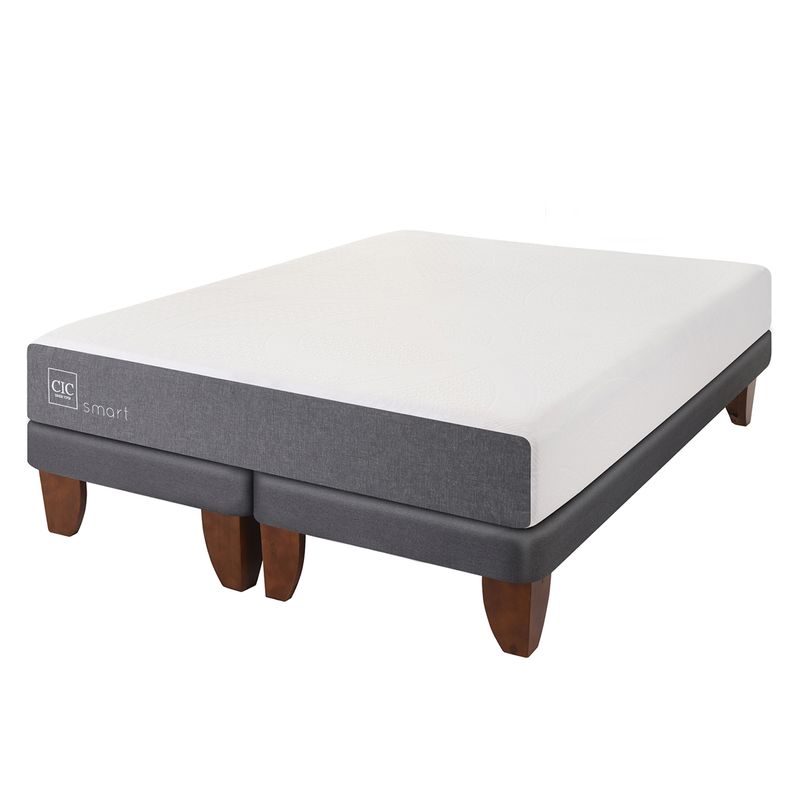 CIC - Cama Europea Smart King X 2.00Mt Base Dividida Cic