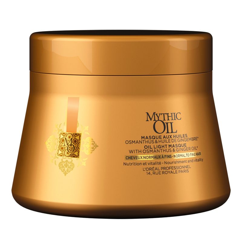 LOREAL PROFESSIONNEL - Máscara Nutrición y Brillo Mythic Oil 200Ml L`Oreal Professionnel