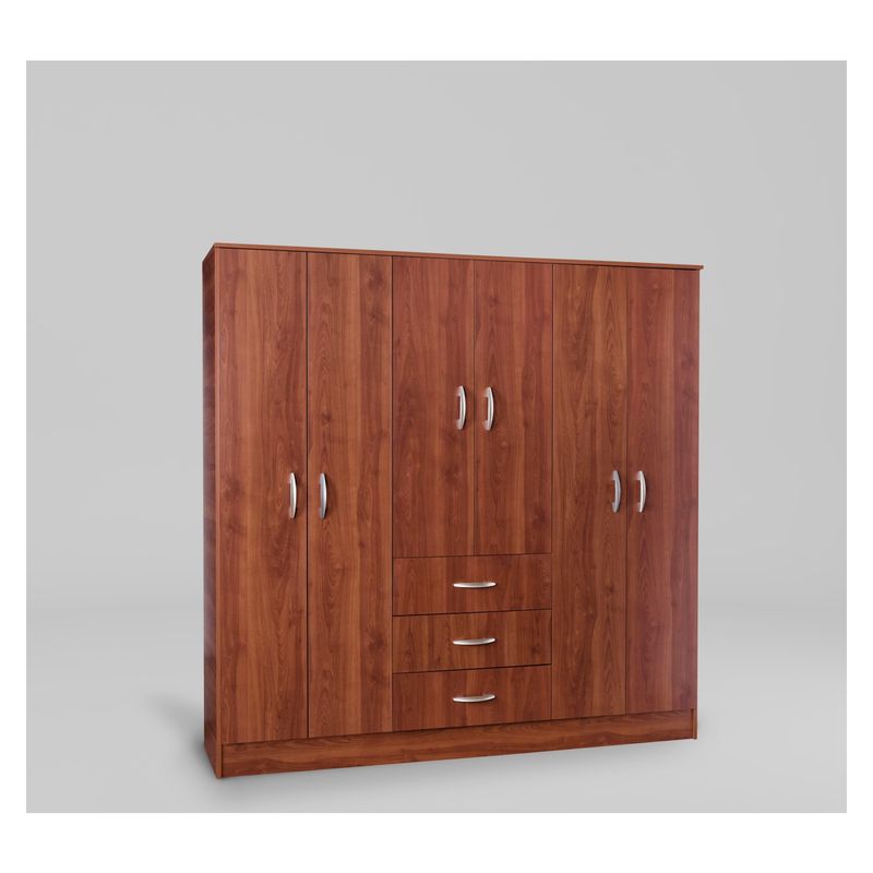 CIC - Clóset Maipo 6 Puertas 3 Cajones 180 cm Cic