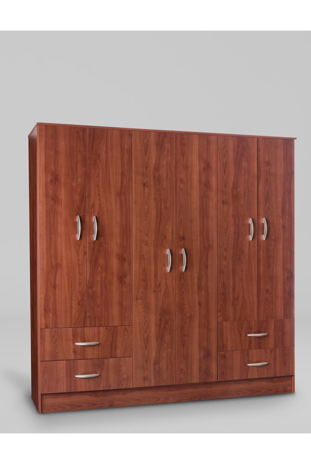 CIC - Clóset Maipo 6 Puertas 4 Cajones 180 Cm Cic