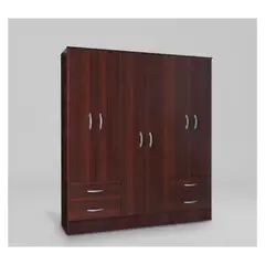 CIC - Clóset Maipo 6 Puertas 4 Cajones 180 Cm