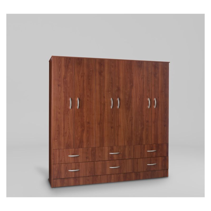 CIC - Clóset Maipo 6 Puertas 6 Cajones 180 cm Cic