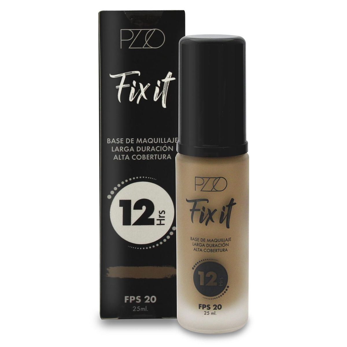 PETRIZZIO - Base de Maquillaje Fix It Foundation FPS 20 Beige 25 ml Petrizzio