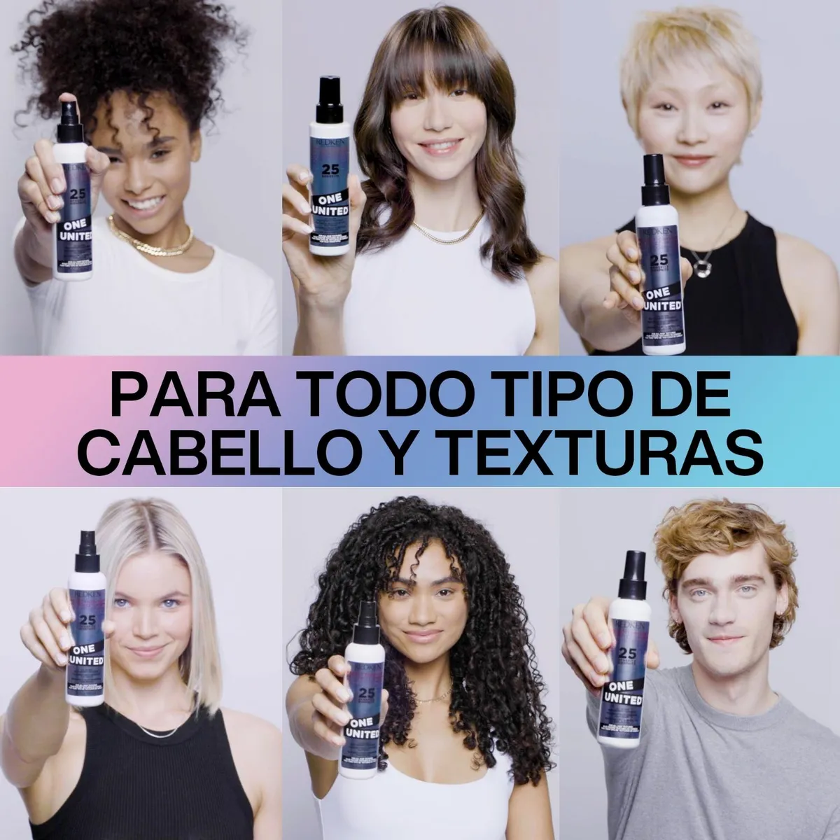 REDKEN - Spray 25 Beneficios Termoprotector Todo Tipo de Cabello One United 150ml Redken