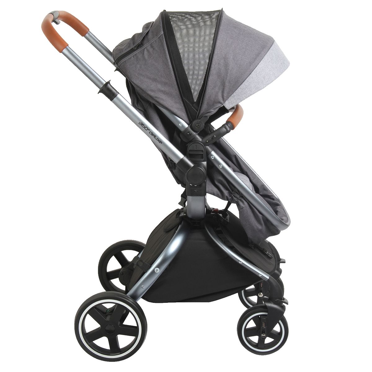 BEBESIT - Coche Giratorio 360° Deluxe Bebesit