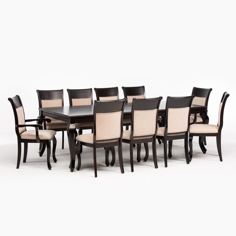 BASEMENT HOME - Juego de Comedor 10 Sillas Cambridge