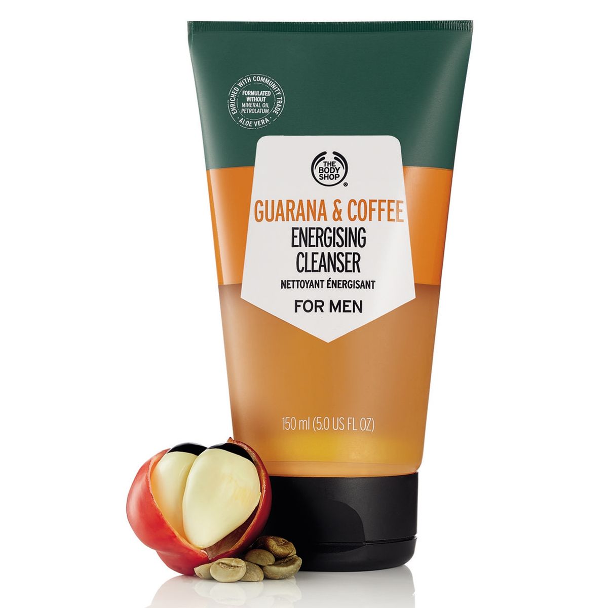 THE BODY SHOP - Limpiador Revitalizante de Guarana y Cafe para Hombre The Body Shop
