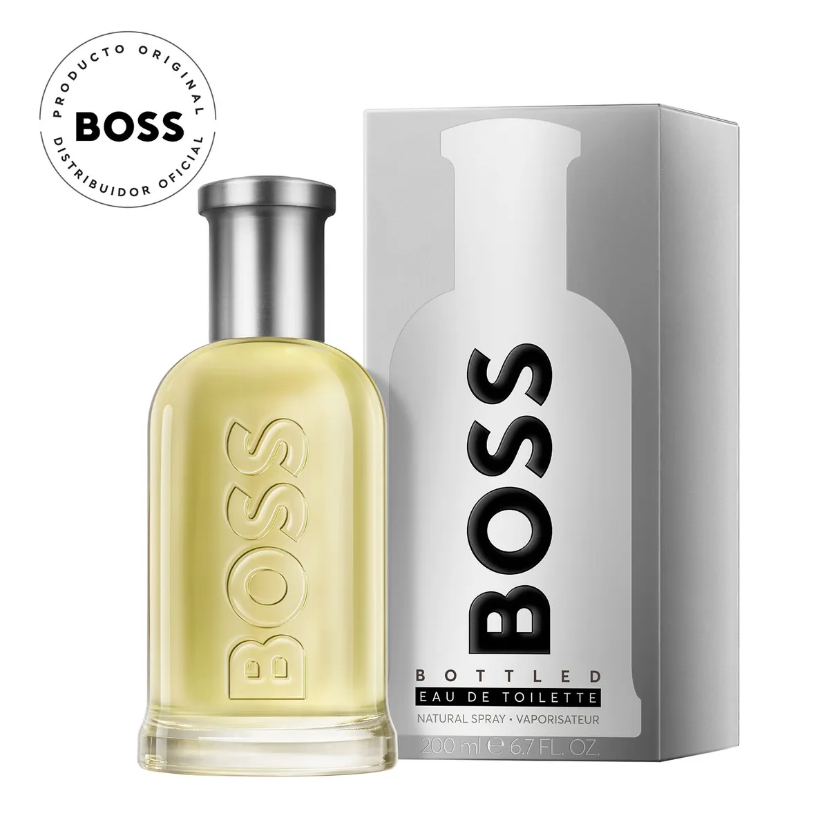 HUGO BOSS - BOSS Bottled Eau de Toilette Para Hombre 200 Ml