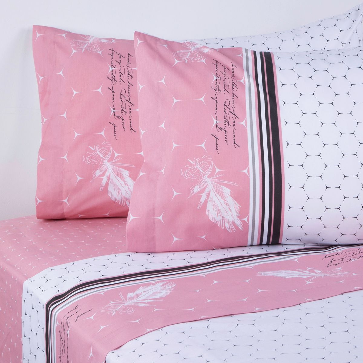 CANNON - Juego de Sábanas 200 Hilos Plumas Cannon