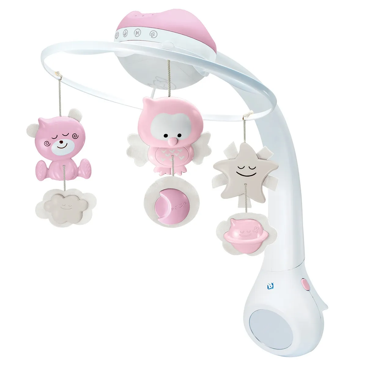 INFANTINO - Móvil Proyector 3 en 1 Rosado Infantino