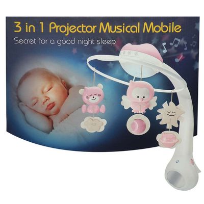 Imagen 2 del producto Móvil Proyector 3 en 1 Rosado