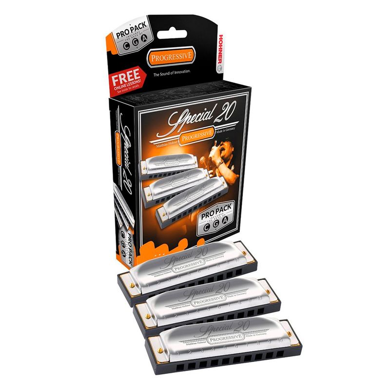 HOHNER - Hohner Set 3 Armónicas Special 20 (Do Sol Y La)