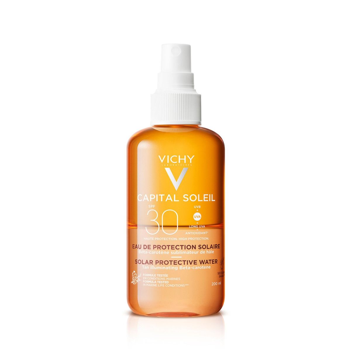 VICHY - Protector Solar Corporal Agua Bronceante Ideal Soleil FPS 30 200 ml Vichy
