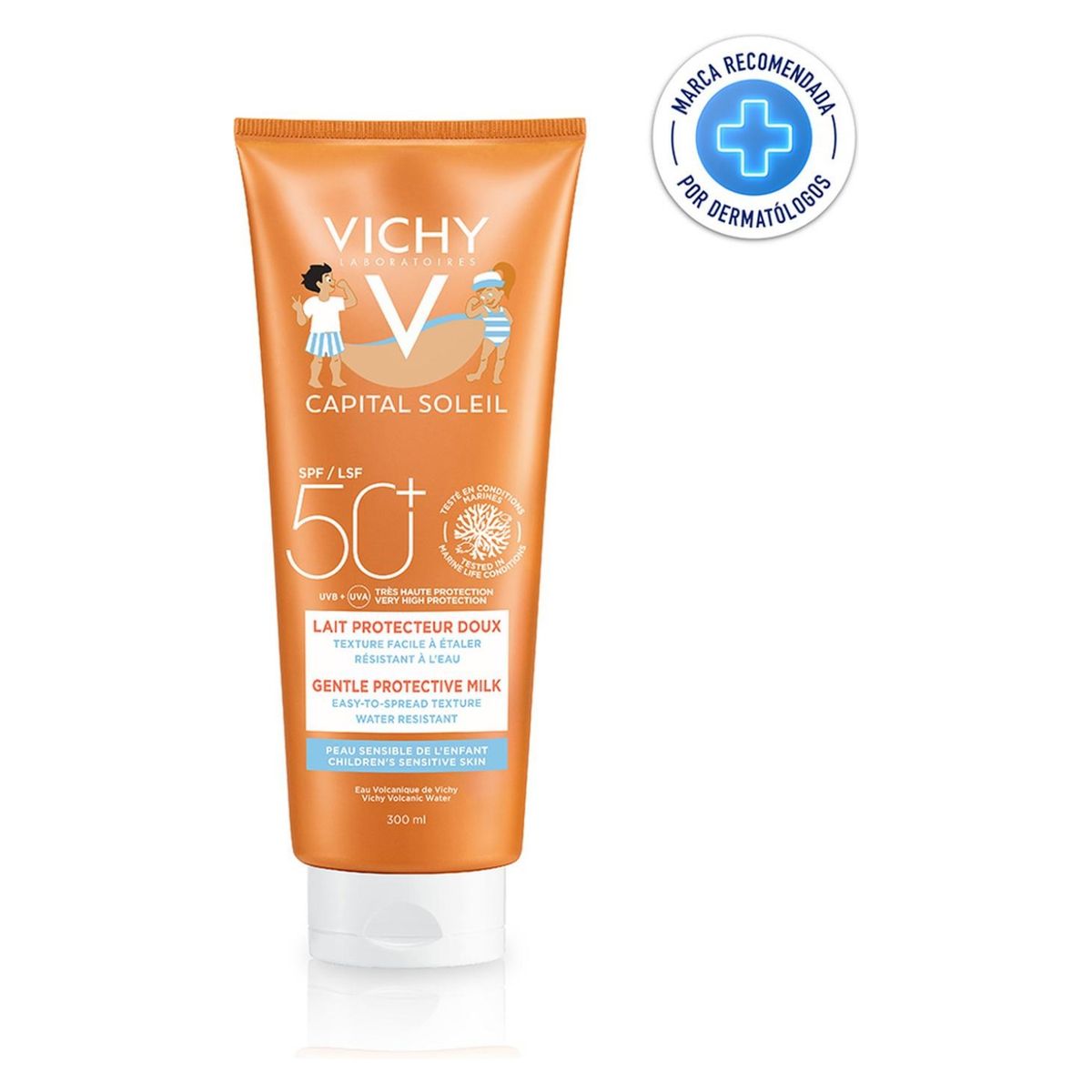 VICHY - Protector Solar Niños Ideal Soleil FPS 50 300 ml Vichy