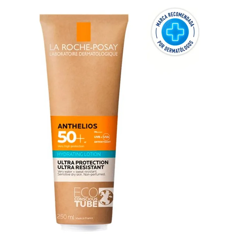 Protector Solar Corporal Anthelios Leche Hidratante FPS 50 250 ml