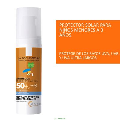 Imagen 2 del producto Protector Solar Anthelios Leche Bebé FPS 50+ 50 ml