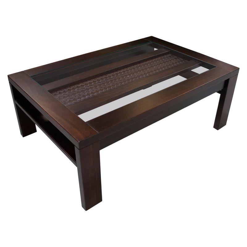 MAGASA - Mesa de Centro Salamanca Vidrio Rectangular Magasa