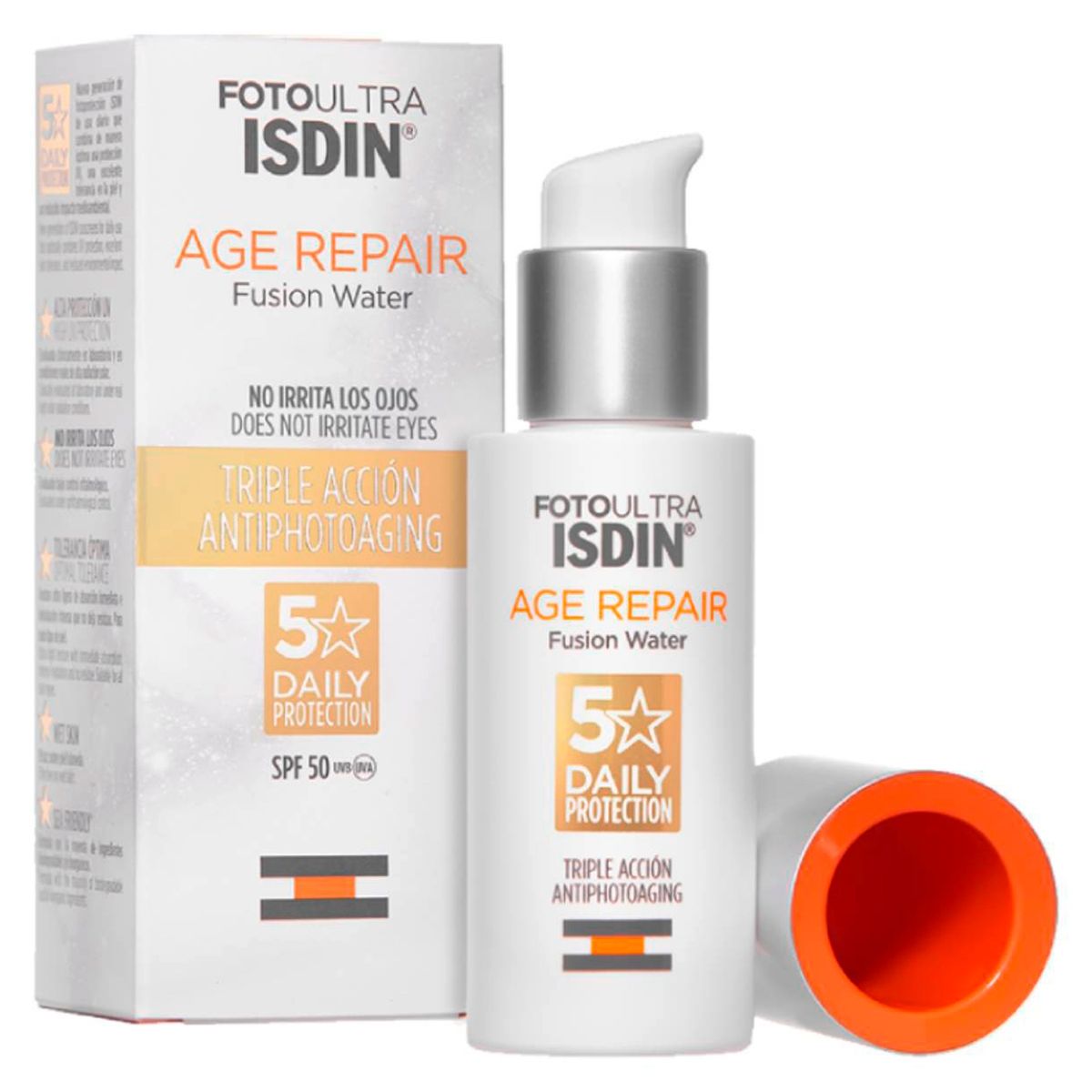 ISDIN - Foto Ultra Fusion Water Textura Ultraligera Spf 50, 50 ml