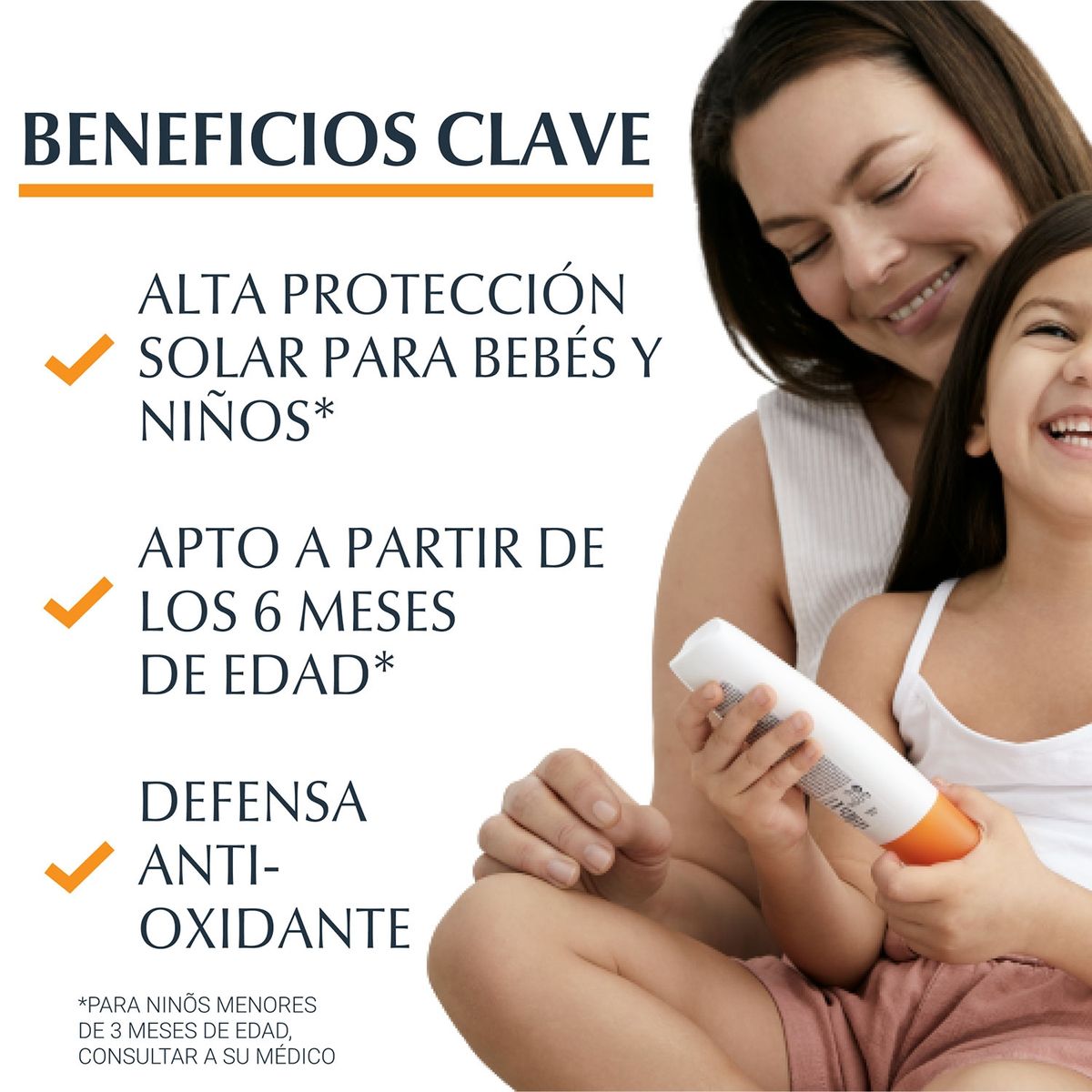 EUCERIN - Protector Solar Niños con Micropigmentos SPF30 150ml