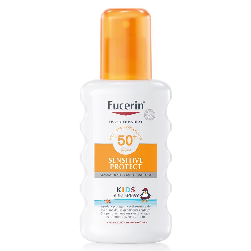 EUCERIN - Bloqueador Solar Kids Spray Fps 50+ 200 Ml Eucerin